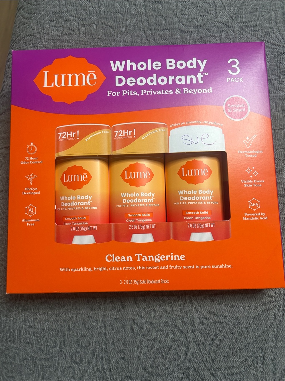 Whole Body Deodorant - Clean Tangerine (3 Pack)